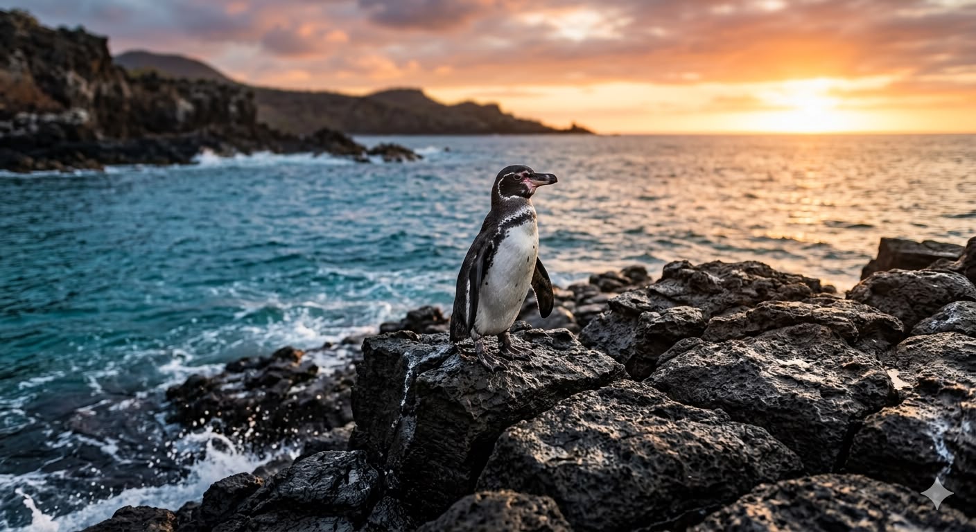 Pingüino de Galápagos